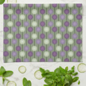 Floral Pattern Allium Kitchen Towel Theedoek (Gevouwen)