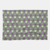 Floral Pattern Allium Kitchen Towel Theedoek (Horizontaal)