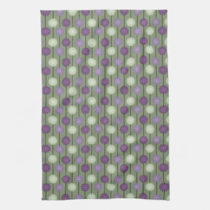 Floral Pattern Allium Kitchen Towel Theedoek