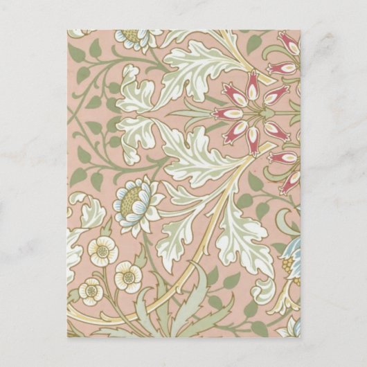 Floral Pattern ART deco stijl Briefkaart (Voorkant)