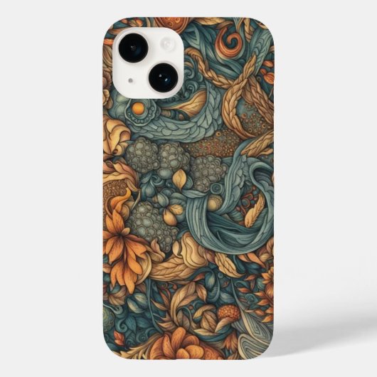 Floral Pattern Art Print - Natuur Decor Case-Mate iPhone Case (Achterkant)