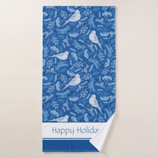 Floral Pattern Bad Handdoek (Badhanddoek)