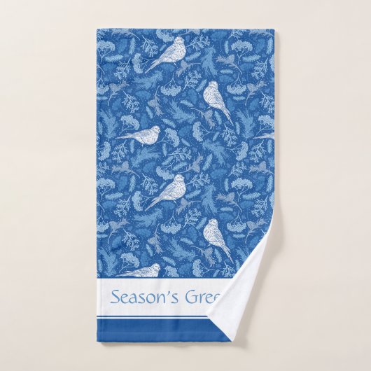 Floral Pattern Bad Handdoek (Handdoek)