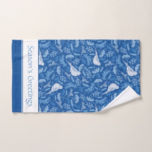 Floral Pattern Bad Handdoek (Handdoek)