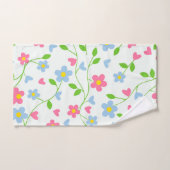 Floral Pattern Bad Handdoek (Handdoek)