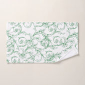 Floral Pattern Bad Handdoek (Handdoek)