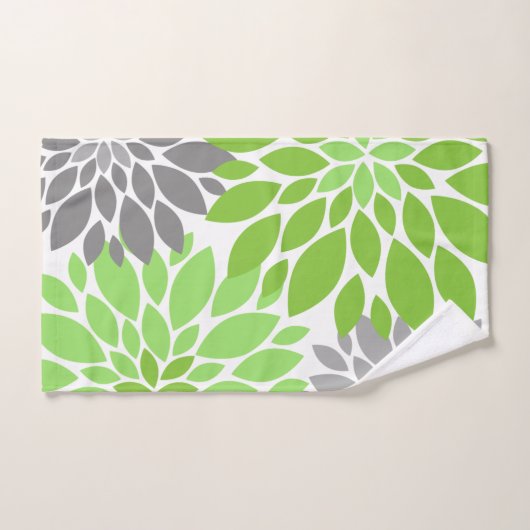 Floral Pattern Bad Handdoek (Handdoek)