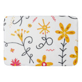 Floral Pattern Badmat (Voorkant)