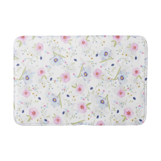  Floral Pattern Badmat (Voorkant)