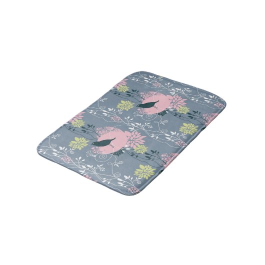 Floral Pattern Badmat (Gekanteld)