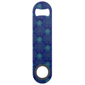 Floral Pattern Bar Key Speed Flessenopener (Voorkant)