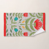 Floral Pattern Bathroom Bath Towel Set Bad Handdoek (Handdoek)