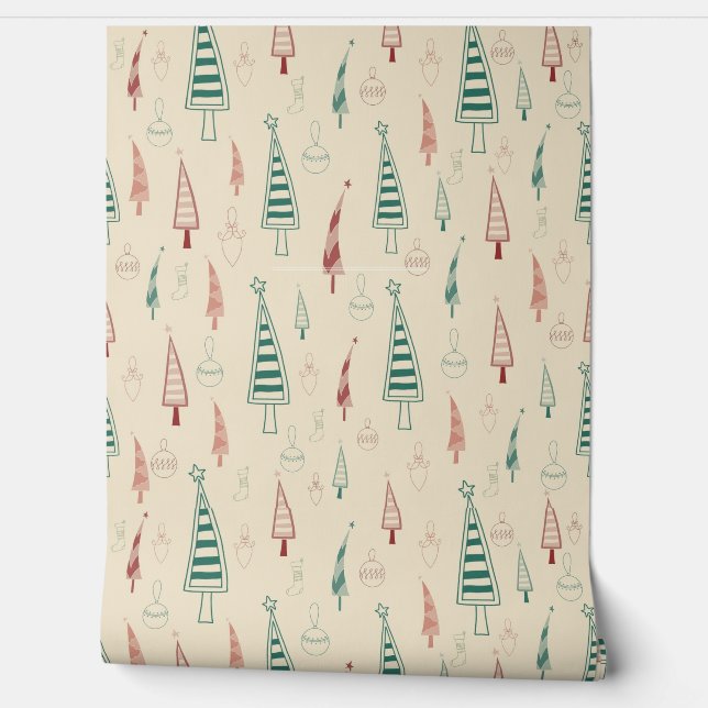 Floral Pattern Behang (Afrollen)