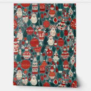 Floral Pattern Behang