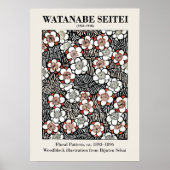 Floral Pattern beroemd gemaakt door Watanabe Seite Poster (Voorkant)