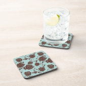 Floral Pattern Bier Onderzetter (Rechterzijde)