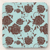 Floral Pattern Bier Onderzetter (Voorkant)