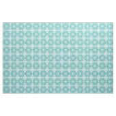 Floral Pattern, Blauwgroen blauw Stof (Yard (91,4 cm))