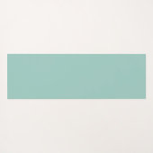 Floral Pattern Blue Fitness Yoga Mat (Achterkant (horizontaal))