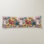 Floral Pattern Body Pillow Lichaamskussen (Achterkant)