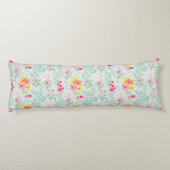 Floral Pattern Body Pillow Lichaamskussen (Achterkant)