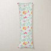 Floral Pattern Body Pillow Lichaamskussen (Voorkant Verticaal)