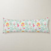 Floral Pattern Body Pillow Lichaamskussen (Voorkant)