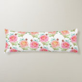 Floral Pattern Body Pillow Lichaamskussen (Voorkant)