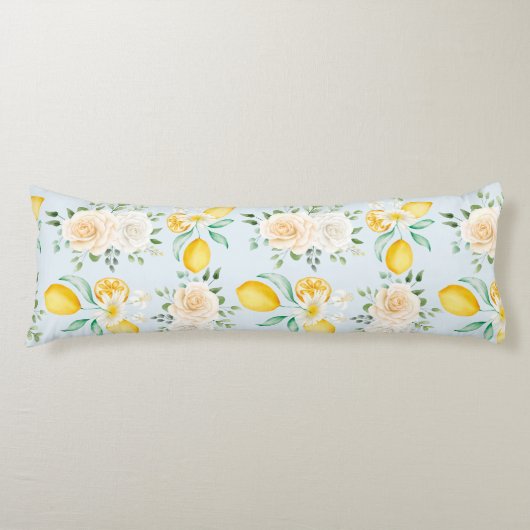 Floral Pattern Body Pillow Lichaamskussen (Voorkant)