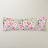 Floral Pattern Body Pillow Lichaamskussen (Voorkant)