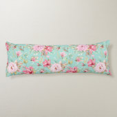 Floral Pattern Body Pillow Lichaamskussen (Achterkant)