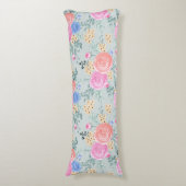 Floral Pattern Body Pillow Lichaamskussen (Voorkant Verticaal)