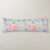 Floral Pattern Body Pillow Lichaamskussen (Voorkant)