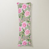 Floral Pattern Body Pillow Lichaamskussen (Voorkant Verticaal)