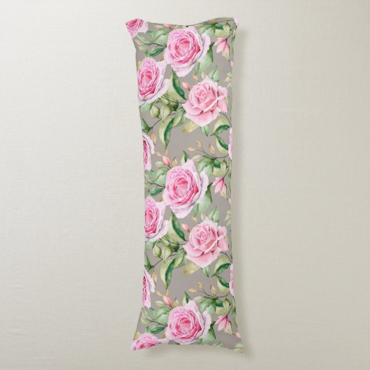 Floral Pattern Body Pillow Lichaamskussen (Voorkant Verticaal)