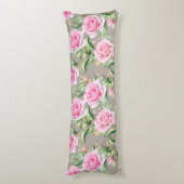 Floral Pattern Body Pillow Lichaamskussen (Achterkant (Verticaal))