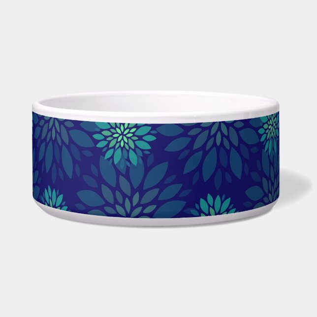 Floral Pattern Bowl Voerbakje (Voorkant)