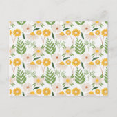 Floral Pattern Briefkaart (Voorkant)