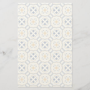 Floral Pattern Briefpapier