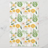 Floral Pattern Briefpapier (Voorkant)