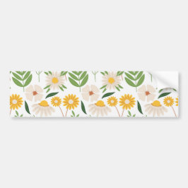 Floral Pattern Bumpersticker