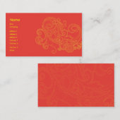 Floral Pattern - Business Visitekaartje (Voorkant / Achterkant)