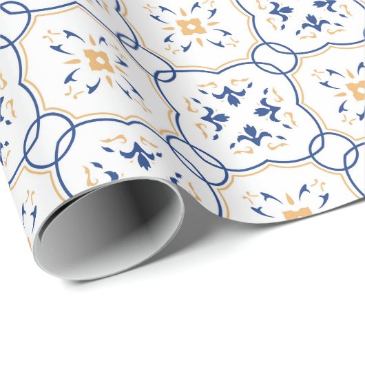 Floral Pattern Cadeaupapier (Rol Hoek)