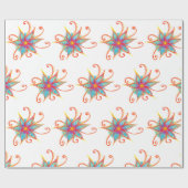 Floral Pattern Cadeaupapier (Vlak)