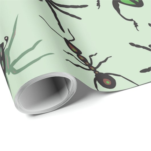  Floral Pattern Cadeaupapier (Rol Hoek)