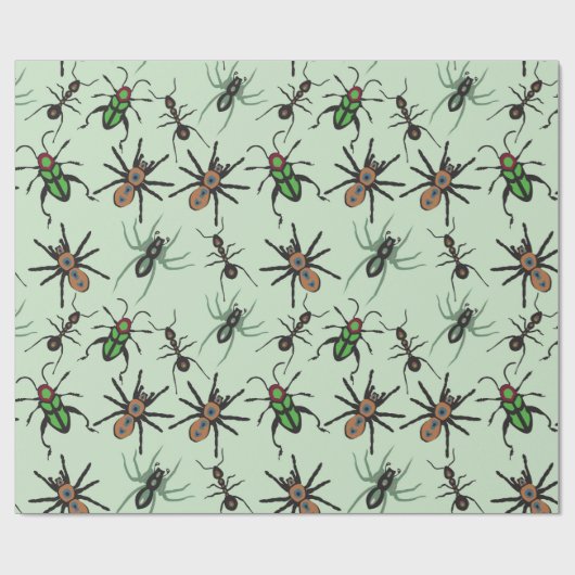  Floral Pattern Cadeaupapier (Vlak)