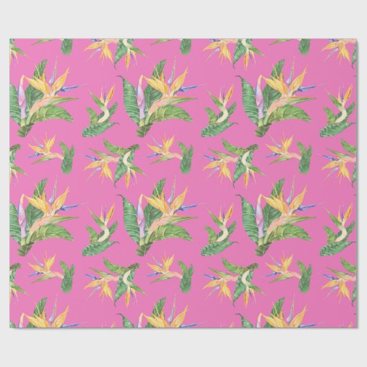 Floral Pattern Cadeaupapier (Vlak)