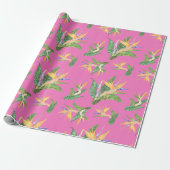 Floral Pattern Cadeaupapier (Uitgerold)