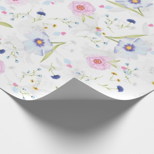 Floral Pattern Cadeaupapier (Hoek)