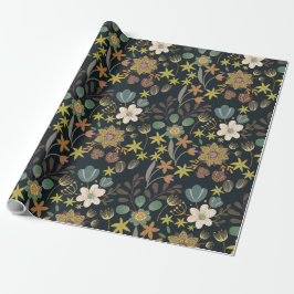  Floral Pattern Cadeaupapier